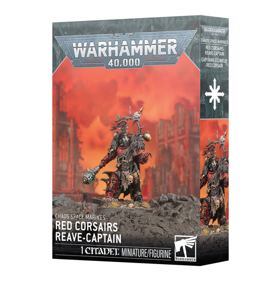 Chaos Marines Red Corsairs Reave-Captain 