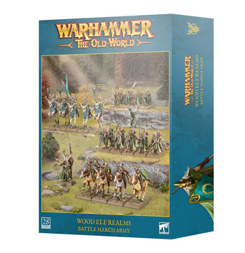Wood Elf Realms Battle March Army 