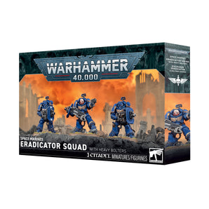 Space Marines Eradicator Squad With Heavy Bolters 