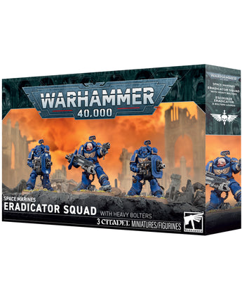 Space Marines Eradicator Squad With Heavy Bolters 