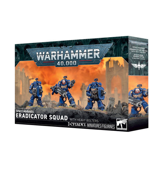 Space Marines Eradicator Squad With Heavy Bolters 