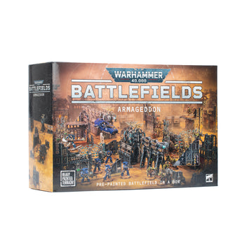 Warhammer 40k Battlefields: Pre-Painted Armageddon Set 