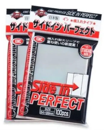 KMC Perfect Size Sleeve: Side-In Clear 100-Count 