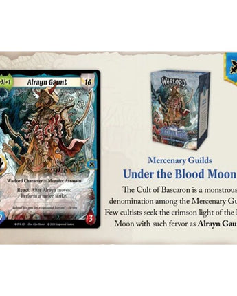 Warlord: Saga of the Storm - Into the Accordlands - Mercenary Guilds Starter Deck 