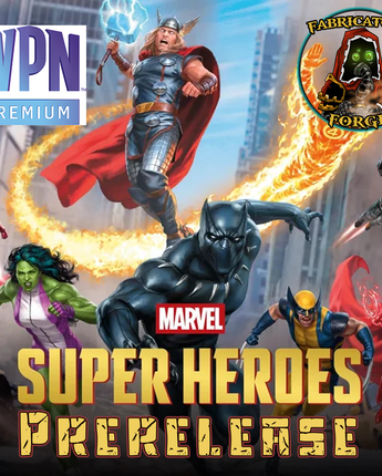 Marvel Super Heroes Prerelease STANDARD Ticket (All Events) 
