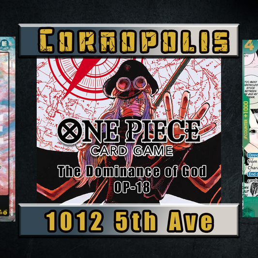 One Piece Dominance of God OP18 Prerelease (Sun Nov 22nd) 