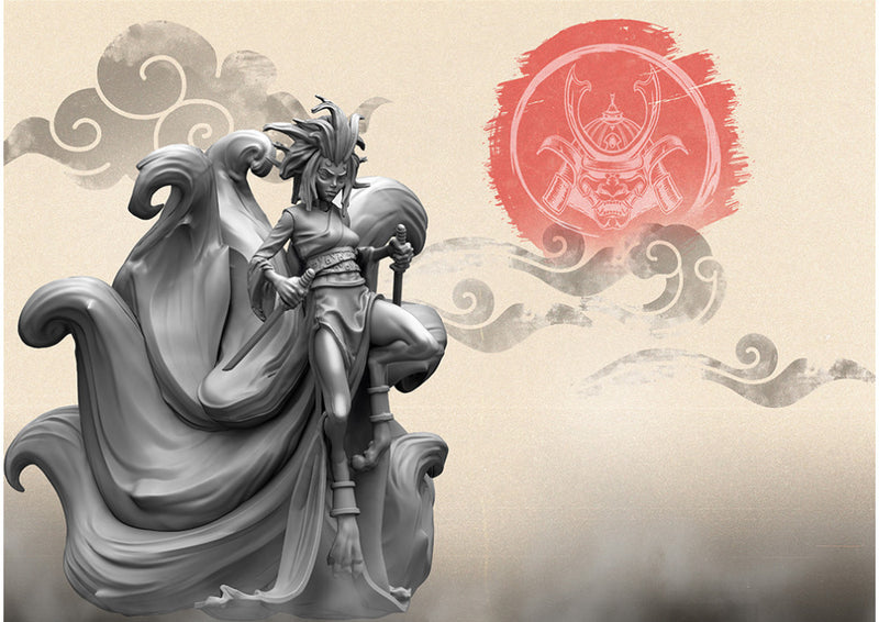 Load image into Gallery viewer, Conquest: Yoroni Kitsune Onmyoji 
