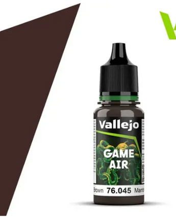 Vallejo AIR: Charred Brown Game Color 