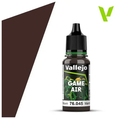 Vallejo AIR: Charred Brown Game Color 