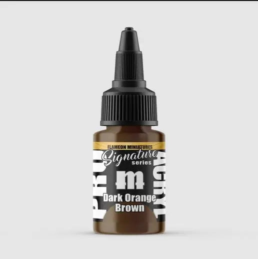 Pro Acryl - Dark Orange Brown - Flameon Miniatures Signature Series 