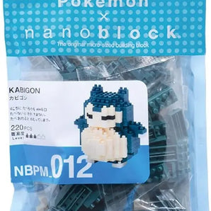 Nanoblock Pokemon - Snorlax, Pokémon Series Building Kit 