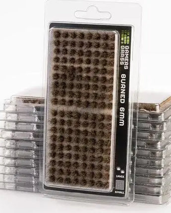 Gamers Grass - 6mm Burned Tufts - Small 