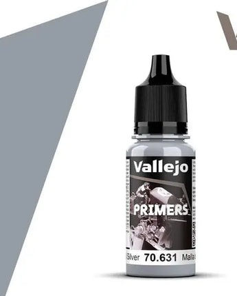 Vallejo AIR: Chainmail Silver Surface Primer Game Color 