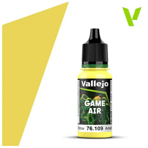 Vallejo AIR: Toxic Yellow Game Color 