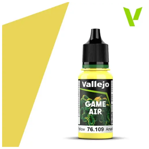 Vallejo AIR: Toxic Yellow Game Color 