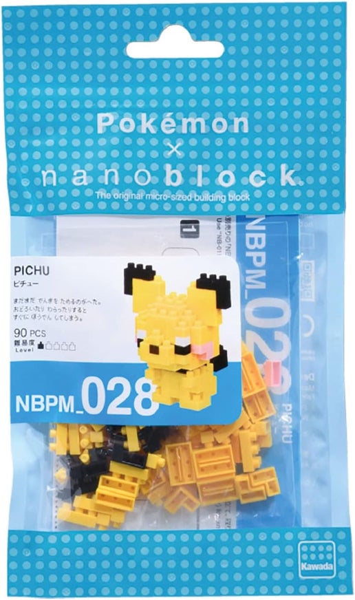 Load image into Gallery viewer, Nanoblock Pokemon - Pichu, Pokémon Series Building Kit
