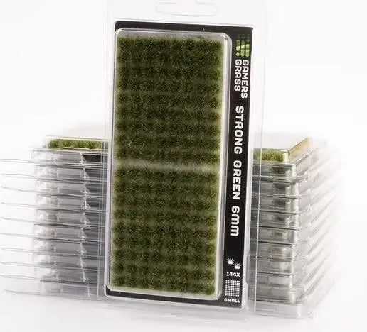 Gamers Grass - 6mm Strong Green - Small 