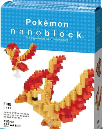 Nanoblock Pokemon - Moltres, Pokémon Series Building Kit 