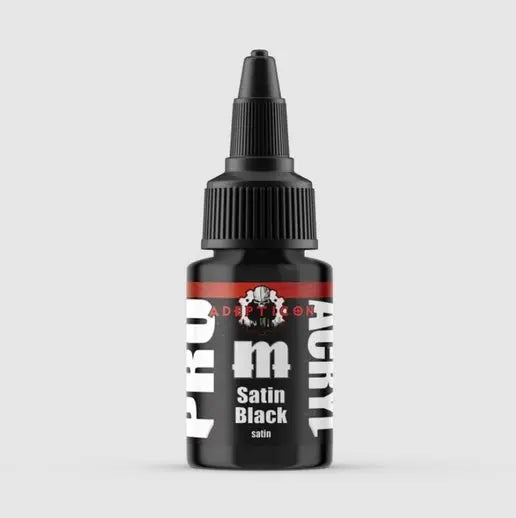 Pro Acryl - Satin Black - AdeptiCon Spray Team Set 