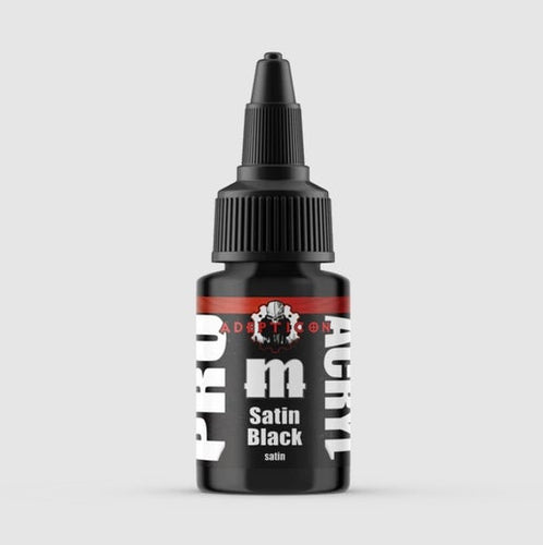 Pro Acryl - Satin Black - AdeptiCon Spray Team Set