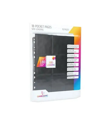 Sideloading 18-Pocket Pages: 10 pg - Black