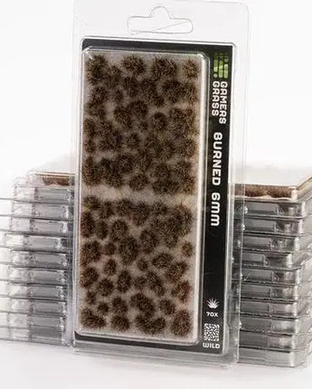Gamers Grass - 6mm Burned Tufts - Wild 