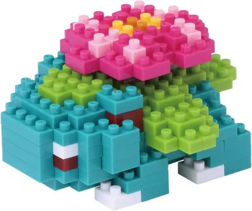 Nanoblock Pokemon - Venusaur, Pokémon Series Building Kit 
