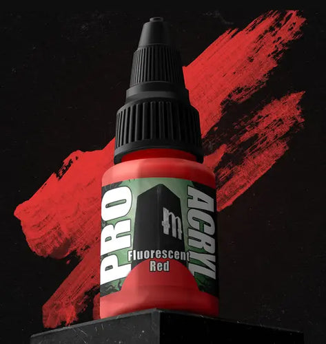 Pro Acryl: Fluorescent Red 