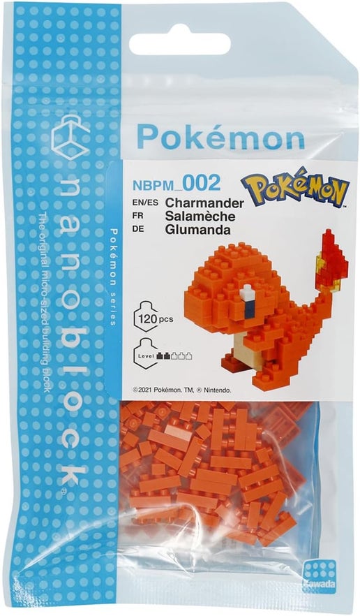 Load image into Gallery viewer, Nanoblock Pokemon - Charmander, Pokémon Series Building Kit
