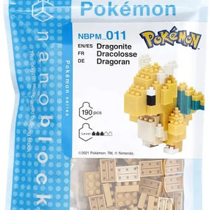 Nanoblock Pokemon - Dragonite , Pokémon Series Building Kit 
