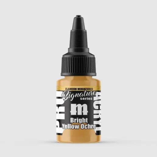 Pro Acryl - Bright Yellow Ochre - Flameon Miniatures Signature Series 