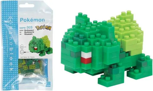 Nanoblock Pokemon - Bulbasaur, Pokémon Series Building Kit 