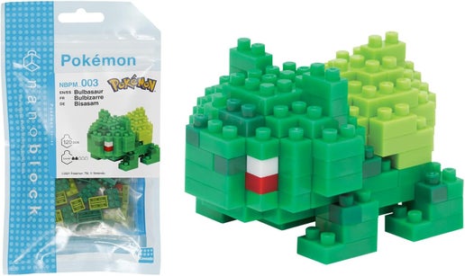 Load image into Gallery viewer, Nanoblock Pokemon - Bulbasaur, Pokémon Series Building Kit
