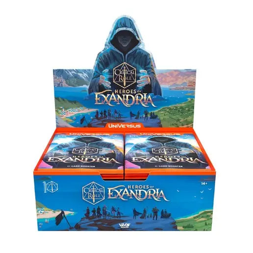 Critical Role: Heroes of Exandria Booster Display 
