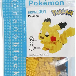 Nanoblock Pokemon - Pikachu, Pokémon Series Building Kit 