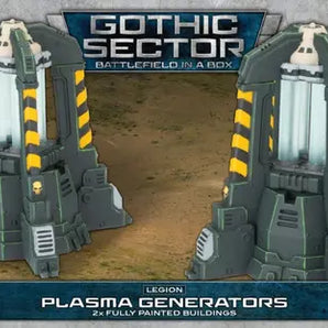 Gothic Sector- Legion Plasma Generators (x2), 30mm scale 