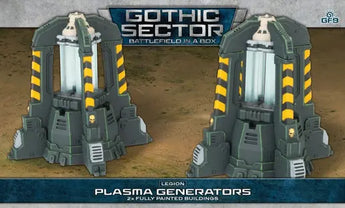 Gothic Sector- Legion Plasma Generators (x2), 30mm scale 