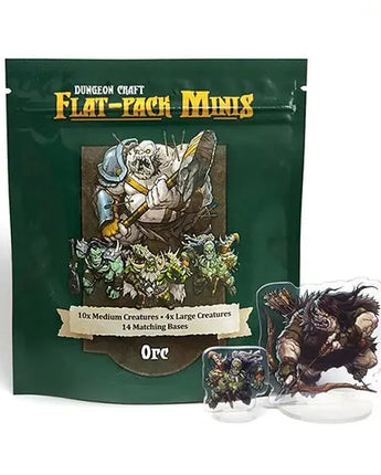 Flat Pack Minis: Orcs 