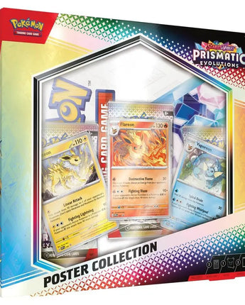 Pokemon Prismatic Evolutions Poster Collection 