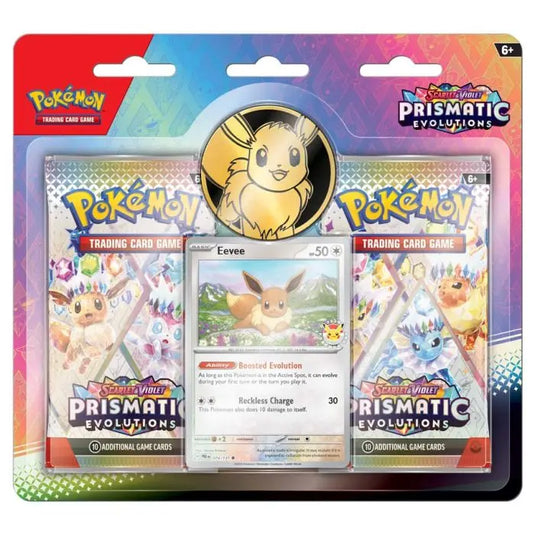 Pokemon Prismatic Evolutions 2-Pack Blister 