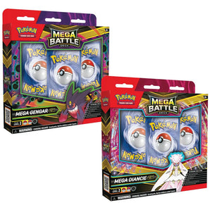 Mega Battle Deck: Mega Gengar and Mega Diancie Ex 