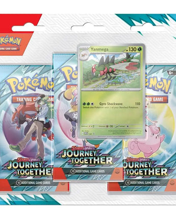Pokemon Journey Together 3-Pack Blister 