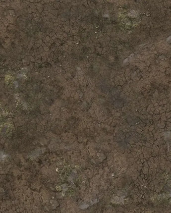 Battle Systems: Muddy Streets Gaming Mat 2'x2' 