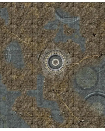 Battle Systems: Alien Catacombs Gaming Mat 2x2 