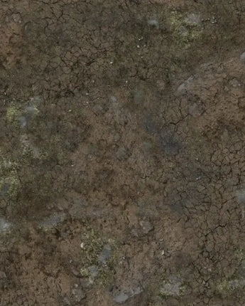 Battle Systems: Muddy Streets Gaming Mat - Grid (2'x2') 