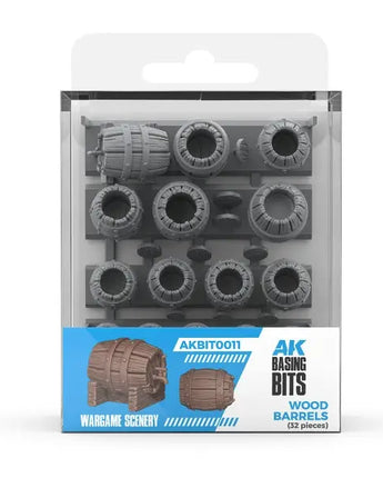 AK Interactive: Basing Bits - Wood Barrels 