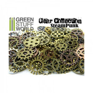 GSW: SteamPunk GEARS and COGS Beads 85grams 