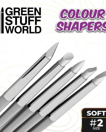 GSW: Clay Shapers - Color Shapers SIZE 2 - White Soft 