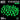 GSW: GREEN GLOW Resin Crystals - Medium 