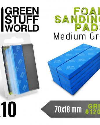 GSW: Foam Sanding Pads 1200 grit 